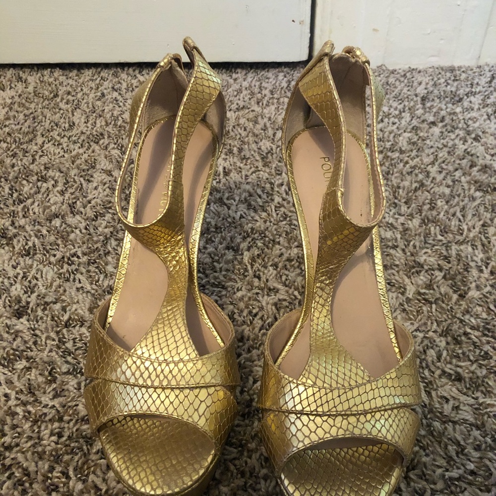 Gold Heels